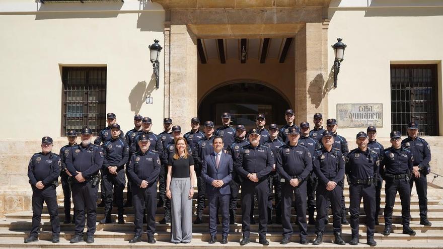 La Policía Local de Paterna refuerza su plantilla con 20 nuevos efectivos y alcanza los 125 agentes