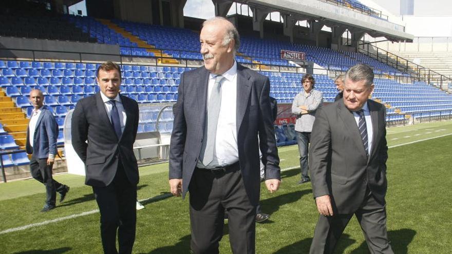 Vicente del Bosque en el Rico Pérez.