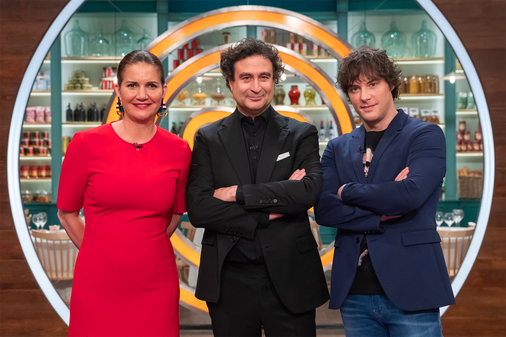 Los tres jueces de 'Masterchef'