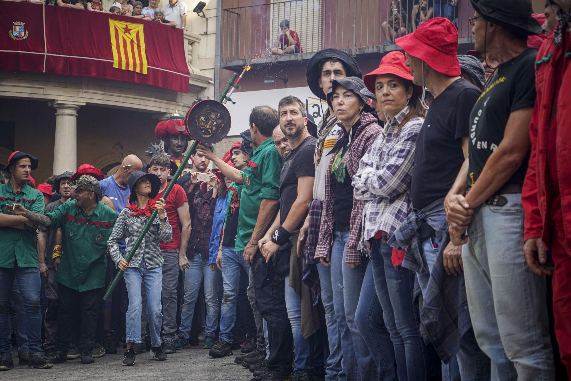 Així s'ha viscut el passacarrers de Patum de dissabte