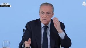 El peak del surrealismo en la rueda de prensa de Florentino: Me voy a dar de baja del ABC...