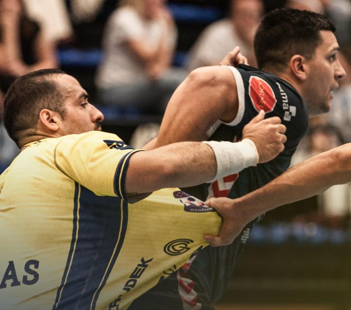 Instante del duelo entre Bidasoa Irún y Horneo Alicante