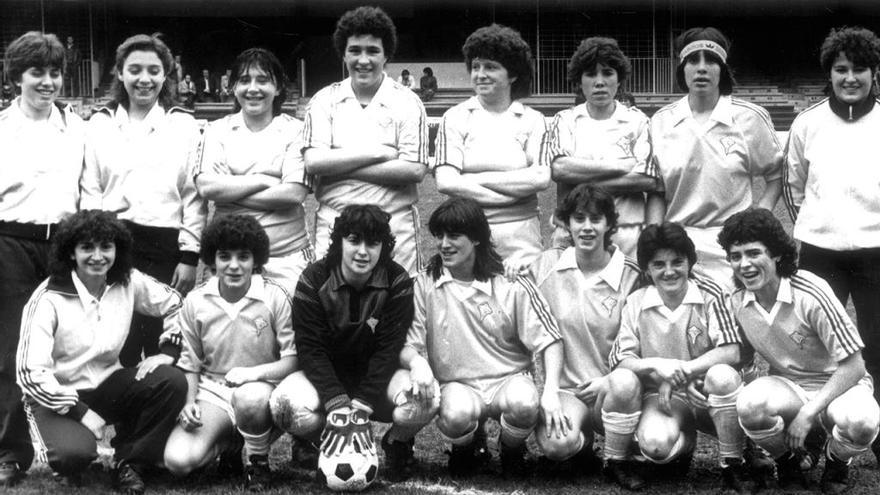 Equipo del Celta de Vigo femenino den 1984 // MAGAR