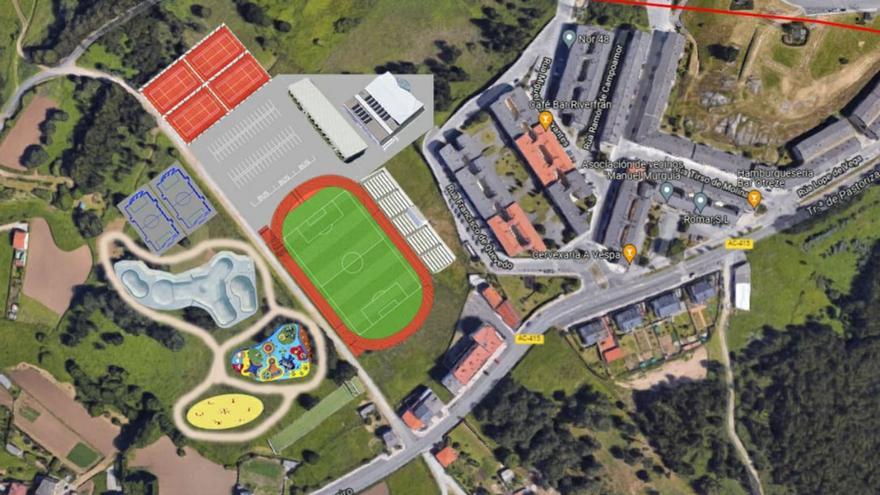 El club de fútbol de Oseiro reclama un nuevo campo si el Concello entrega el actual a Jevaso