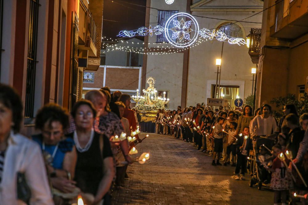 Procesión de la Virgen del Rosario en Rojales