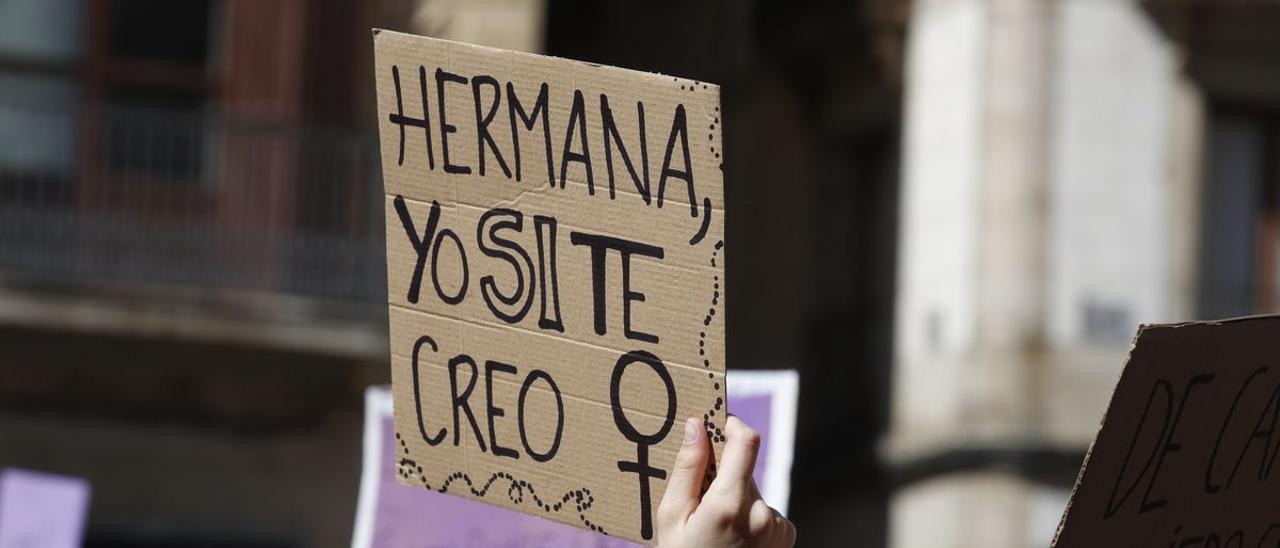 La falta de crédito que la justicia ha dado a las víctimas de la violencia sexual en España ha sido objeto de multitudinarias manifestaciones.