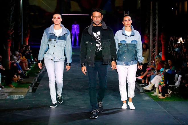 Chaqueta Denim de Desigual versionada por el actor español Jordi Mollà