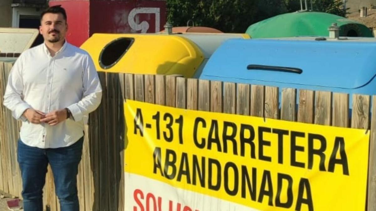 CHA propone al Gobierno de Aragón que priorice la mejora de la A-131 entre Novales, Sesa y Huerto