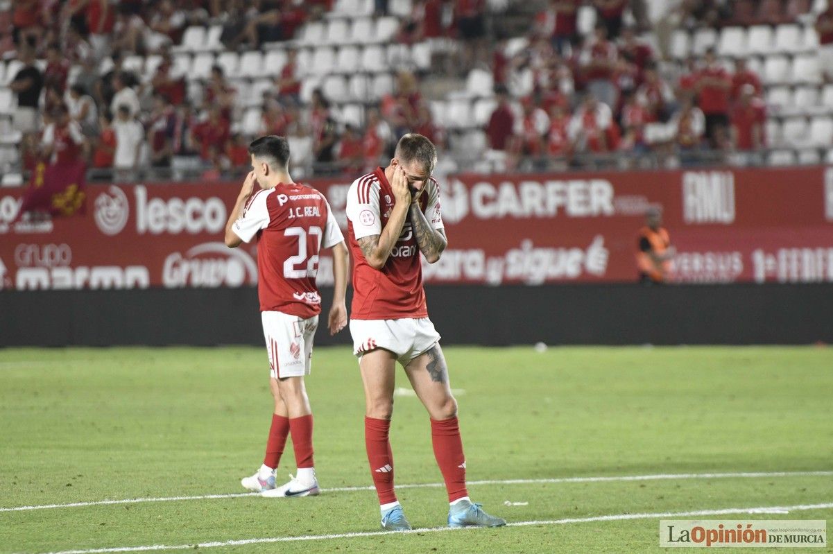 Así fue el encuentro del play off del Real Murcia y el Nástic en la lucha por el ascenso
