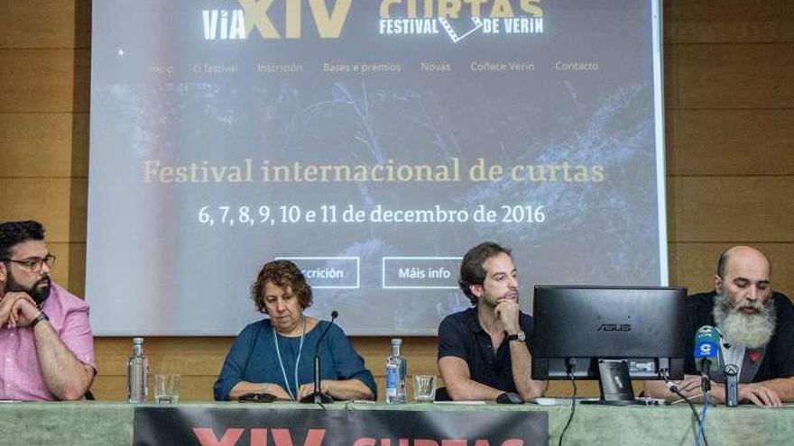 Presentación del primer festival de cortometrajes de Verín. // FdV