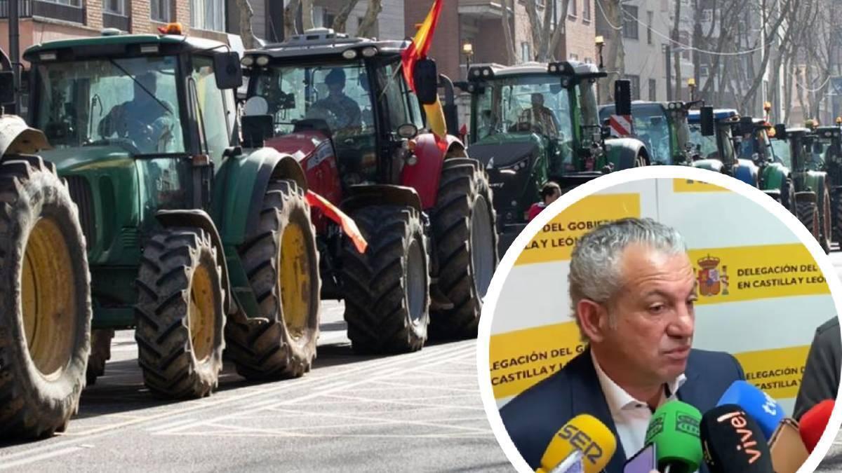 Zamora, uno de los puntos calientes en las protestas de los agricultores: Así analiza la situación el Delegado del Gobierno