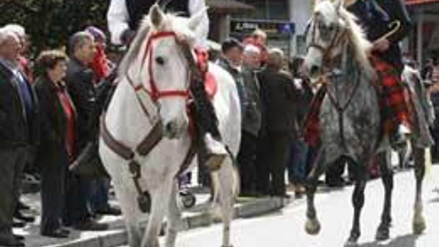 Jinetes en una feria andaluza.