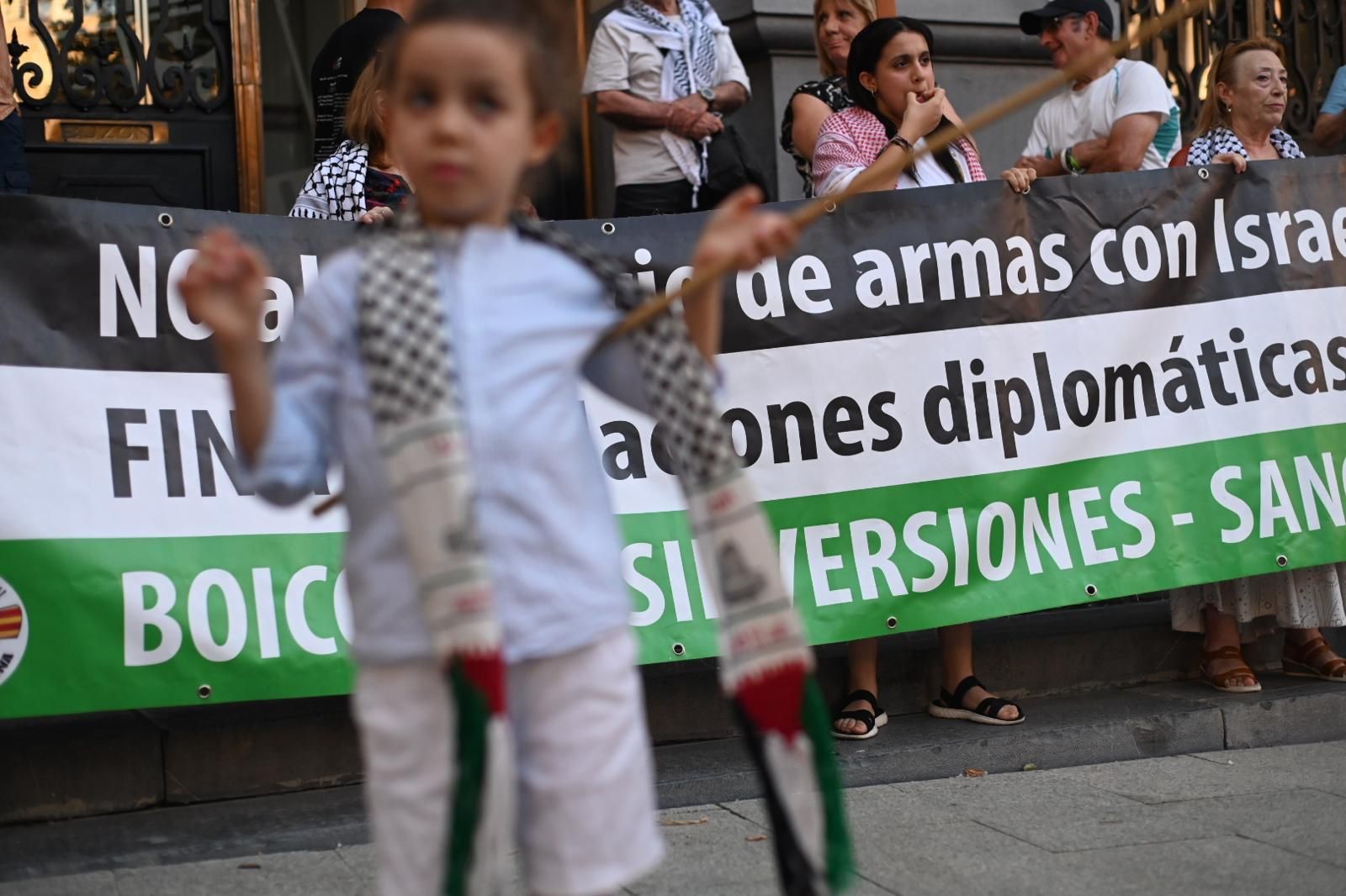 En imágenes | Zaragoza alza la voz de nuevo contra el genocidio en Gaza