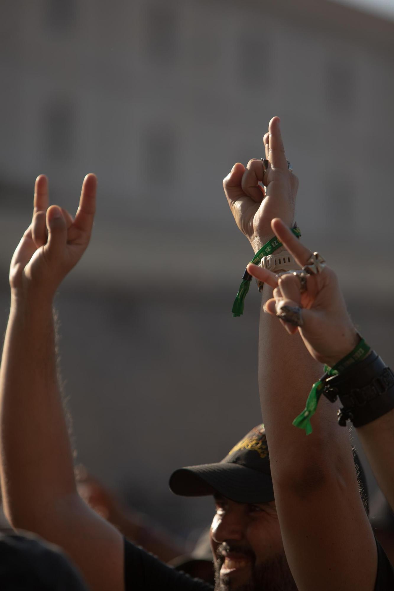 Así ha sido el ambiente en el primer día del Rock Imperium Festival 2025 en Cartagena