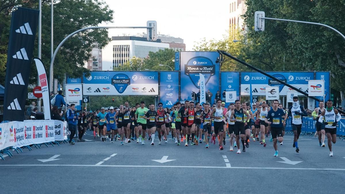 Todo listo para la Maratón de Madrid