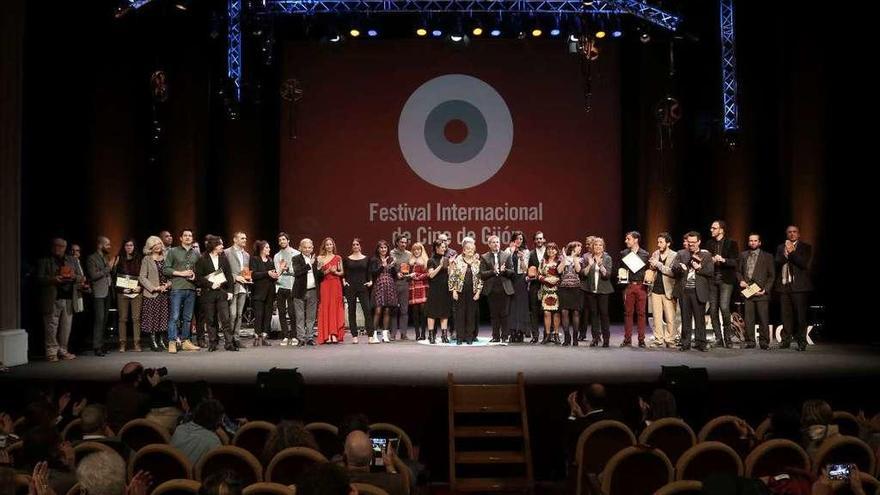 Última entrega de los premios del FICX, el pasado noviembre.