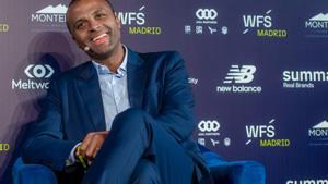 Maheta Molango, CEO de Professional Footballers Association, durante el World Football Summit.