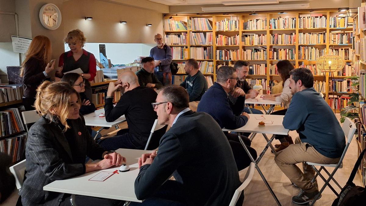 El primer Book Dating organizado por PlanetadeLibros en Madrid, el pasado día 12.