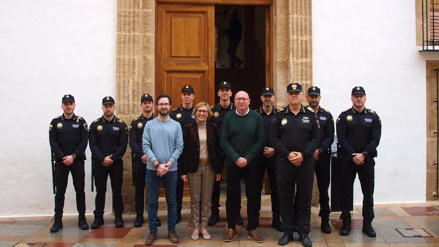 Xàbia incorpora ocho nuevos agentes de Policía Local