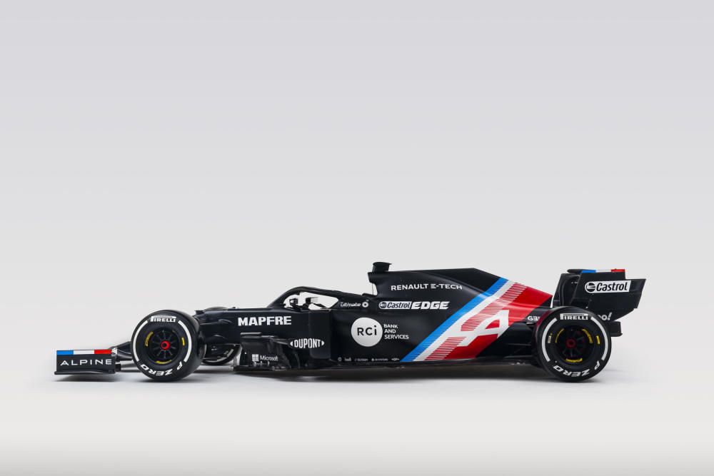 Así es el nuevo Alpine A521 de Fernando Alonso