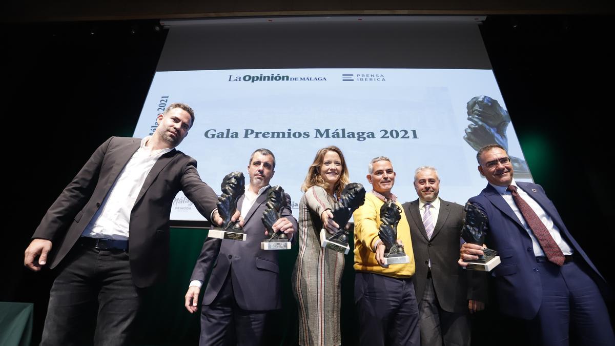 Gala de entrega de los Premios Málaga 2021 de La Opinión