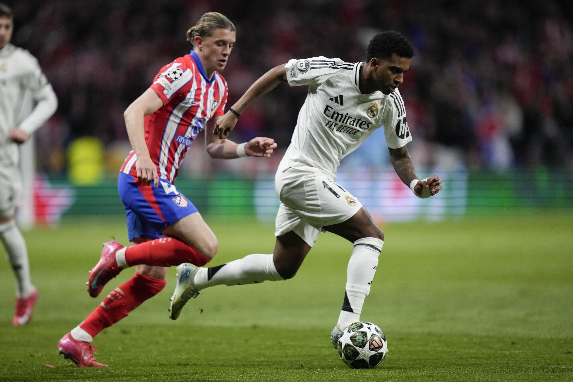 Champions League: Atlético - Real Madrid.
