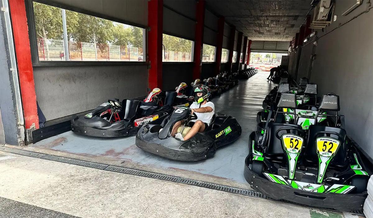 Los campeonatos de karts, una actividad que ha sido muy demandada por los jóvenes malagueños.