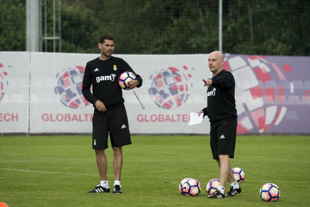 Entrenamiento del Real Oviedo