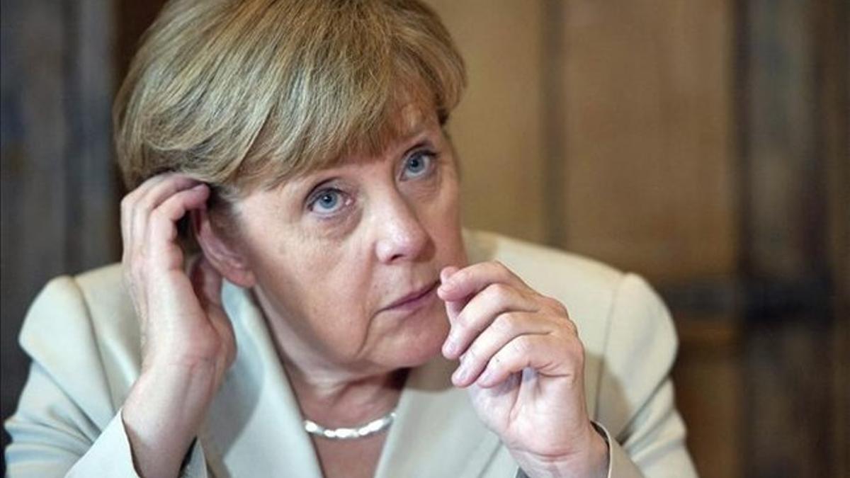 La canciller alemana Angel Merkel