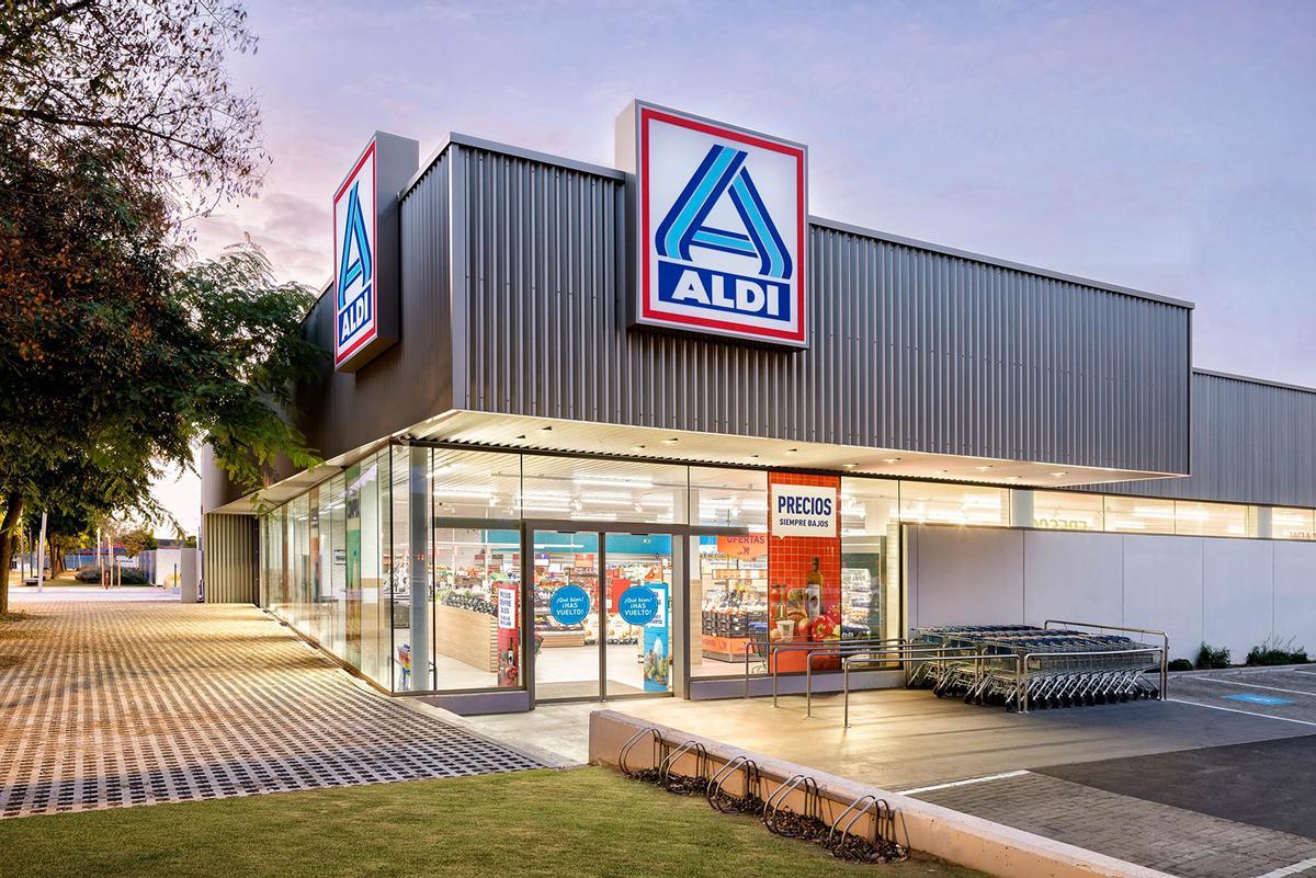 Botiga ALDI. Botiga ALDI.