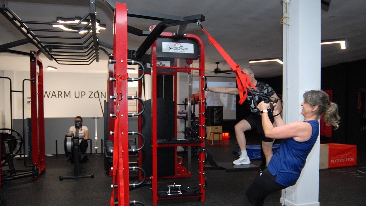 Usuarios del gimnasio XGAP A Estrada.