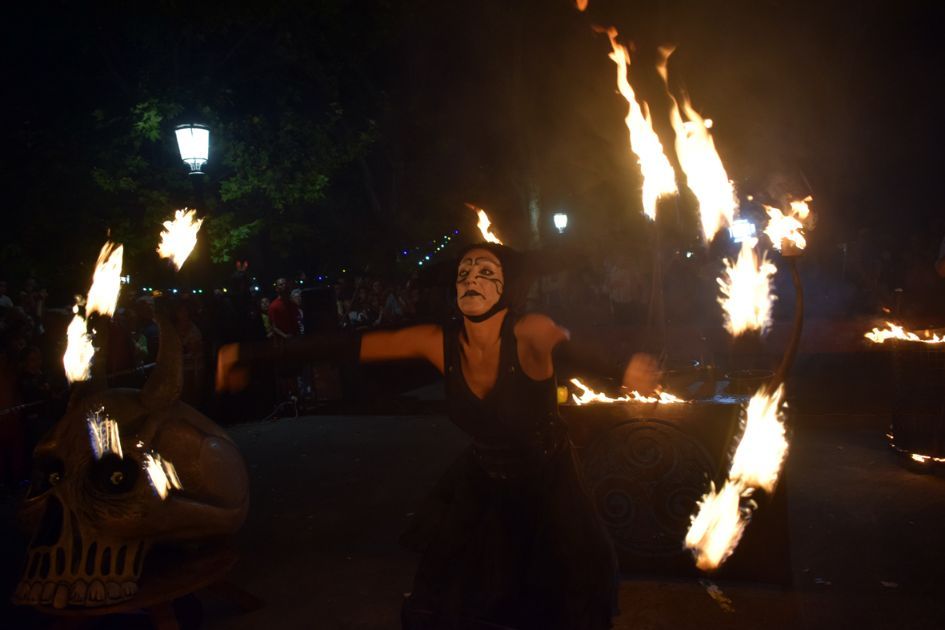 Uno de los momentos de la Festa da Anguía e Mostra da Caña do País.