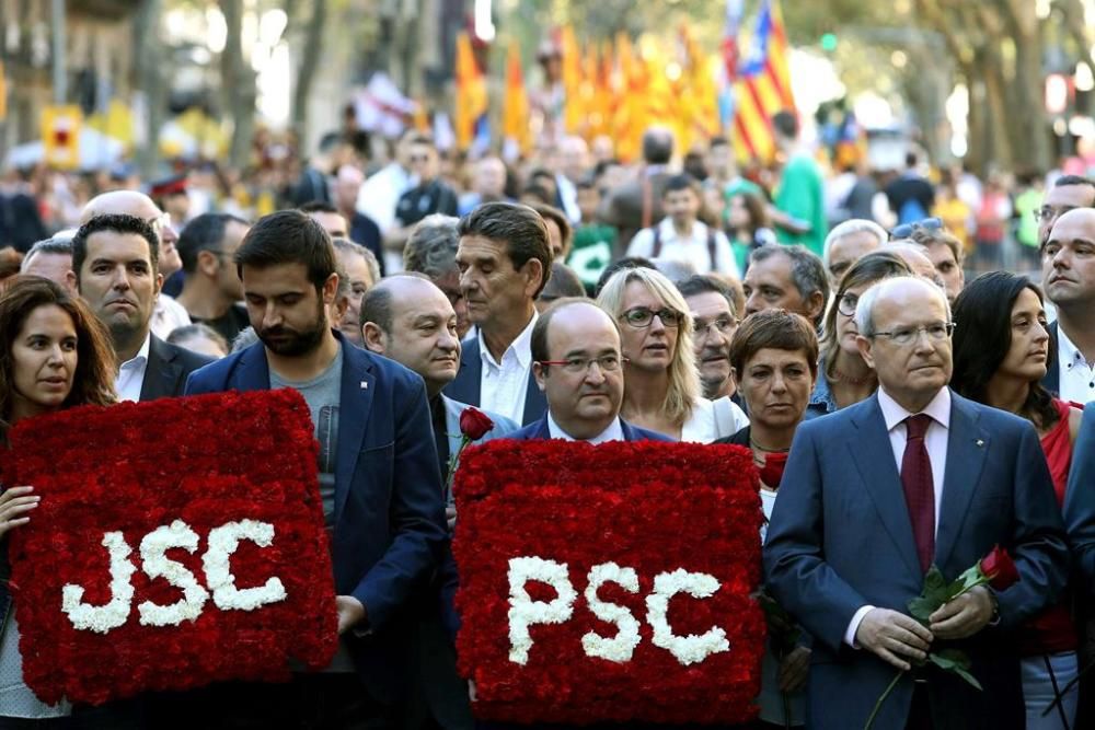 La Diada de l'11 de setembre a Catalunya