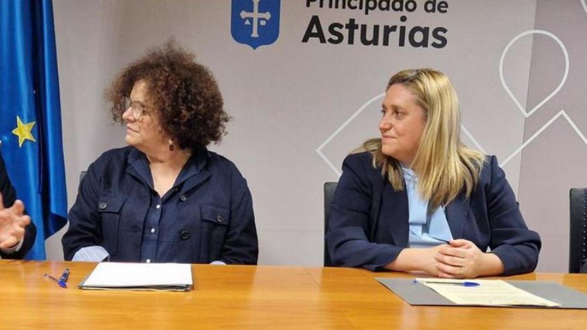 De izquierda a derecha, Marta del Arco y Nerea Monroy, en una imagen de archivo.
