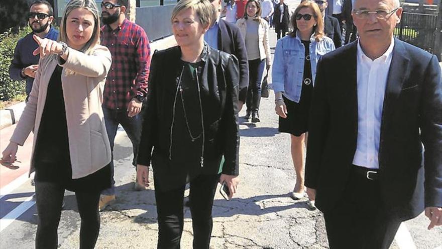 El paseo ciclista y peatonal revaloriza la zona de Sant Josep