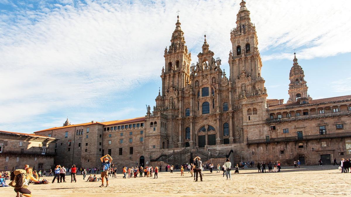 Plaza de Obradoiro.