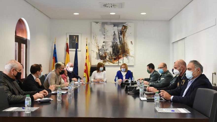 Un control de la Guardia Civil en La Carrasqueta, en imagen de archivo. | INFORMACIÓN