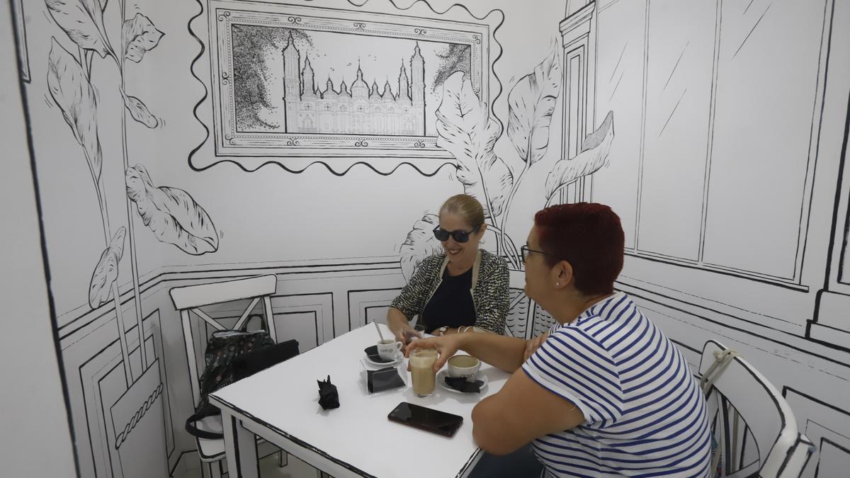 Q' Chévere Café 2D: una cafetería de cómic en el centro de Zaragoza