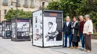 La mirada de José Suárez conquista el centro de Pontevedra con una exposición al aire libre