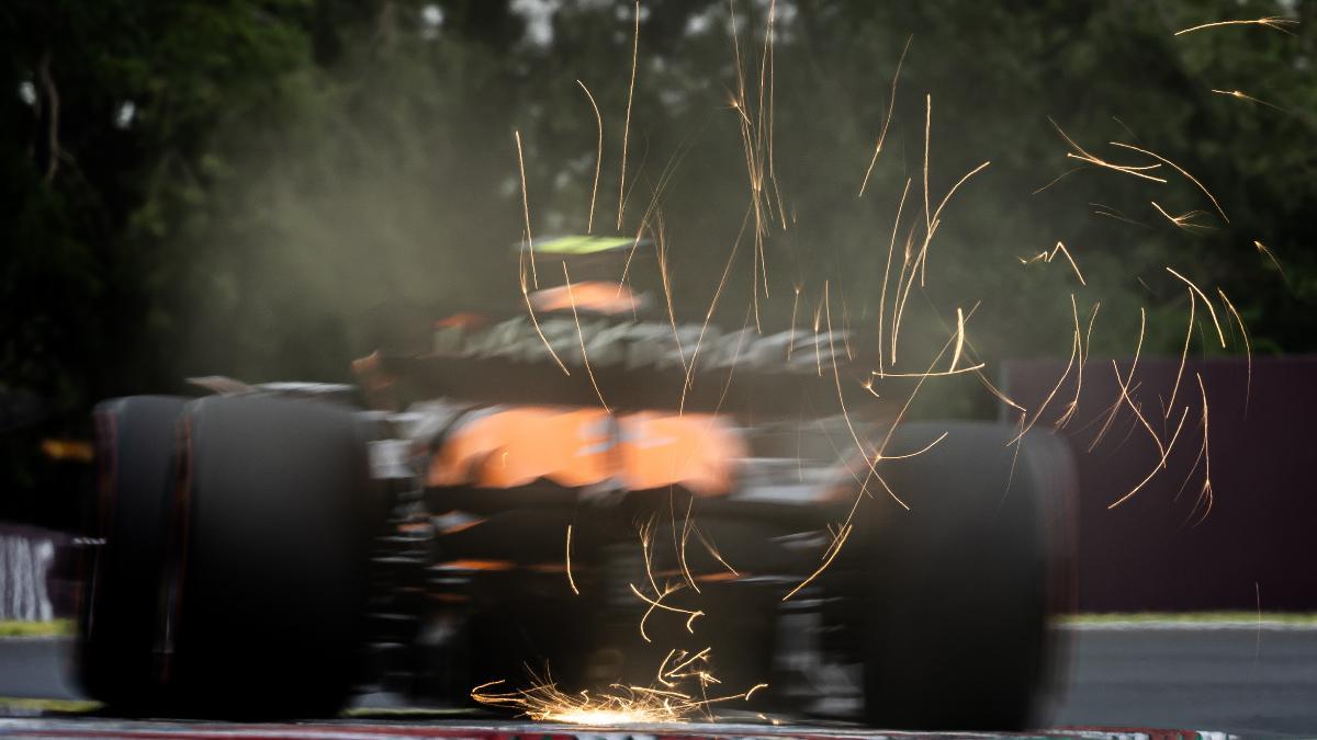 Lando Norris ha 'volado' con el McLaren para lograr la pole en Hungría