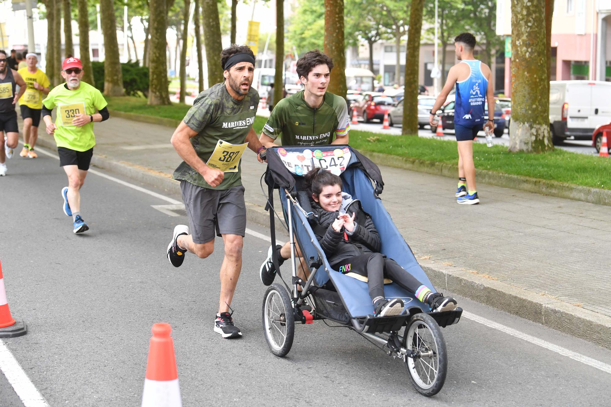 Carrera de Os Rosales del circuito Coruña Corre