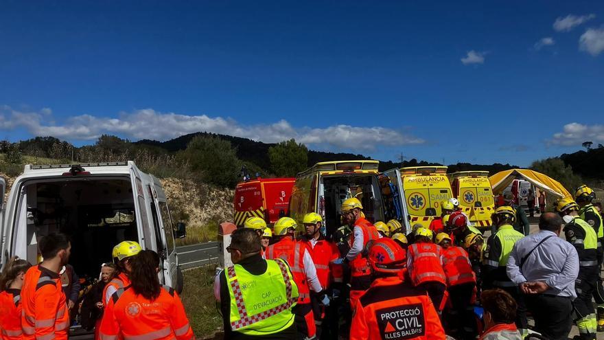 El chófer del autobús siniestrado en Mallorca da negativo en alcohol y drogas