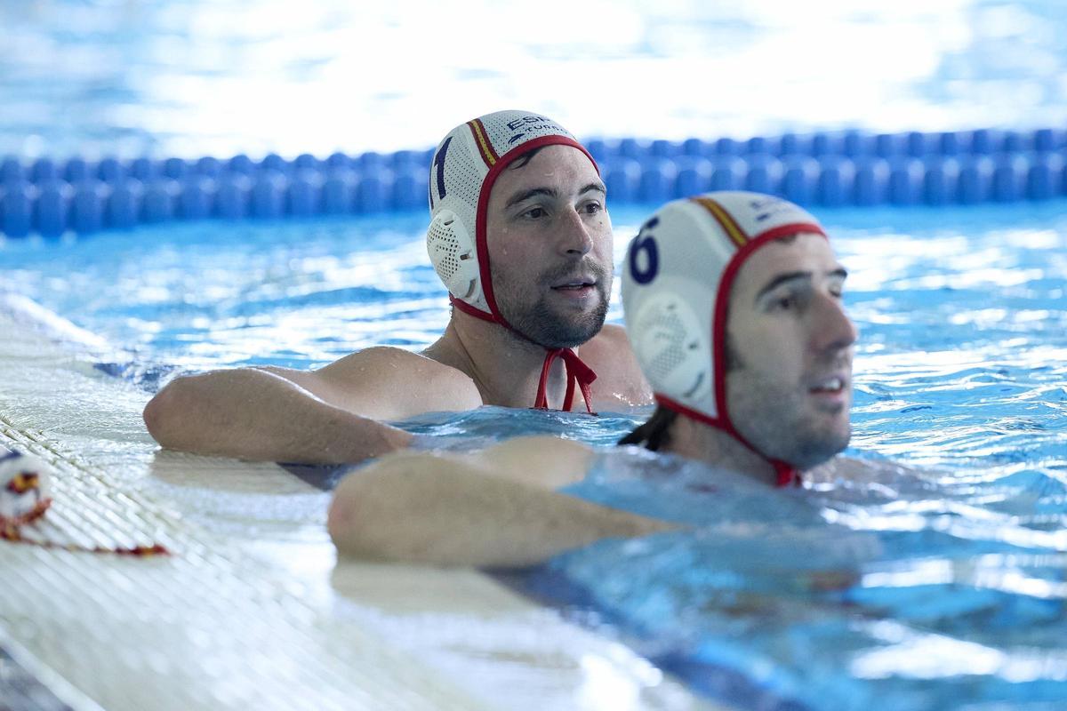 Entrenamiento conjunto España-Estados Unidos en el CAR de Sant Cugat