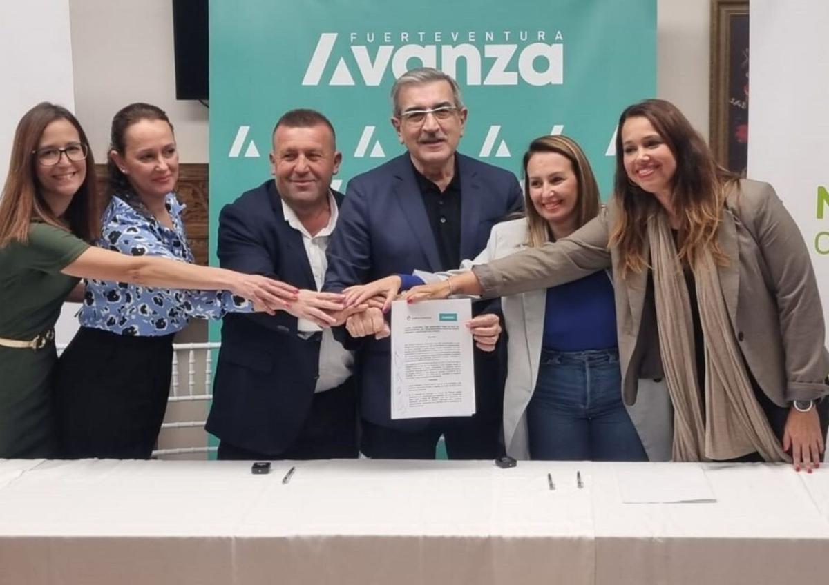 Fuerteventura Avanza y NC sellan un acuerdo electoral