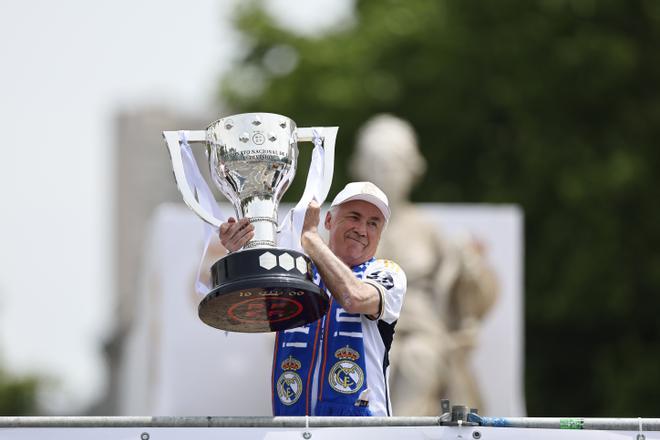 El Real Madrid celebra su trigésimo sexta Liga