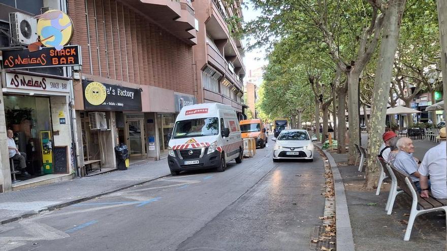 L’illa de vianants del Guimerà revoluciona al trànsit del centre de Manresa