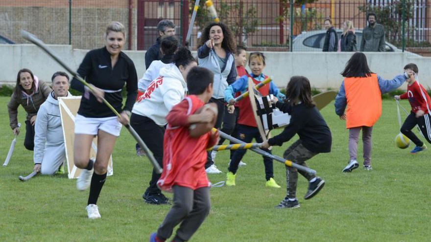 Jugger, una batalla campal en la Rosaleda de Benavente