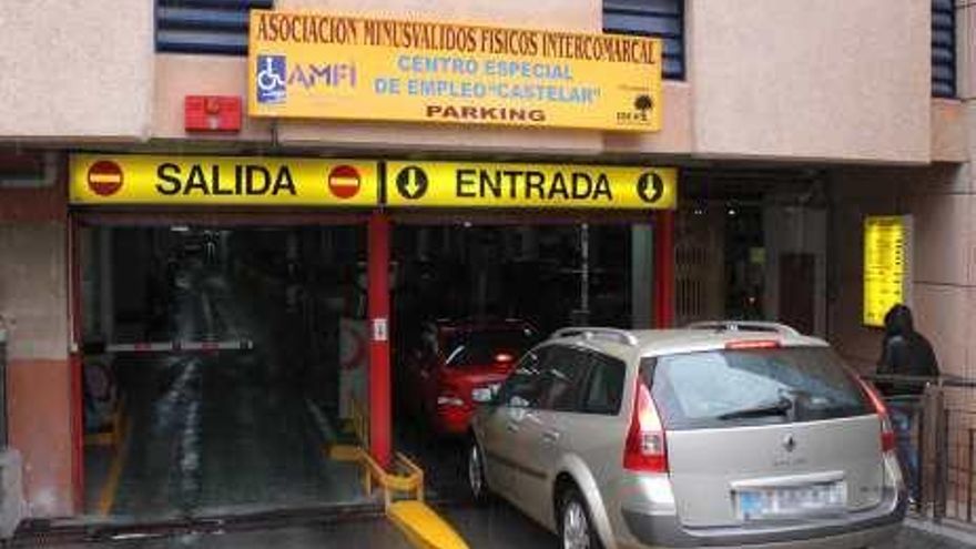 Amfi gestiona el aparcamiento desde hace diez años.