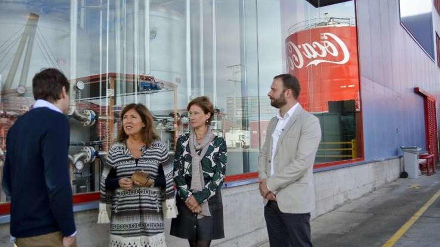 Mato, ayer, en la sede de Coca-Cola.