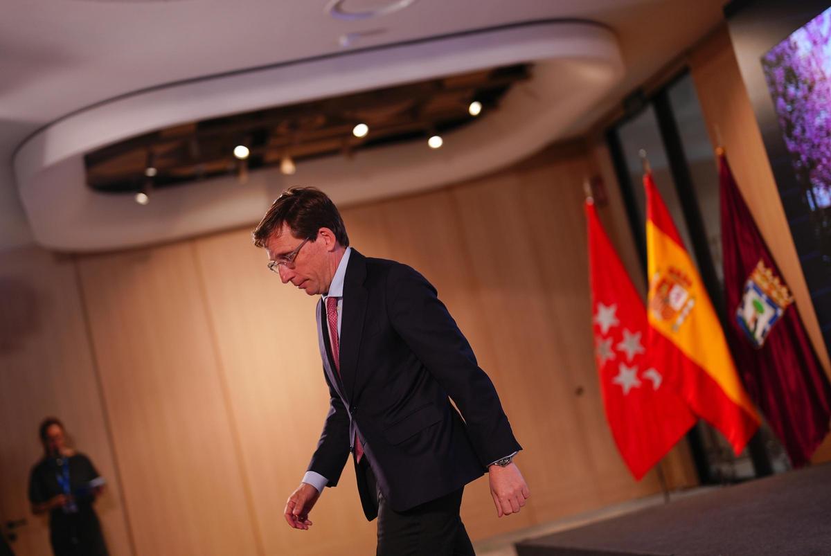 El alcalde de Madrid, José Luis Martínez-Almeida, en la presentación de Nuevo AZCA.